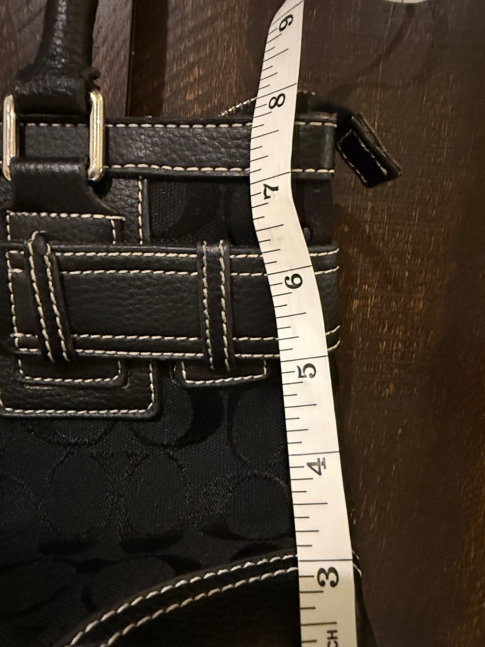 Coach Hampton Signature Carryall Black Horsebit F04U-2187 - Picture 15 of 15